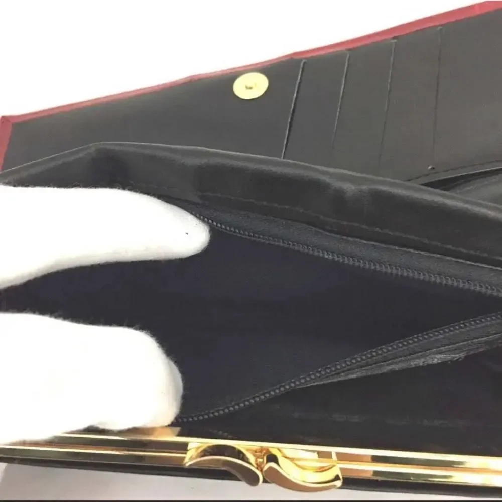 GIVENCHY Logo Leather Long Bifold Wallet/1J6673